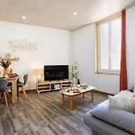 Kavi-t3 Cozy - Medieval 4 Min - Air-conditioning-parking Apartment