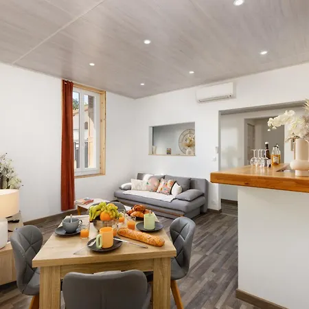 Kavi-t3 Cozy - Medieval 4 Min - Air-conditioning-parking Carcassonne