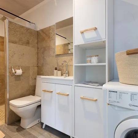 Kavi-t3 Cozy - Medieval 4 Min - Air-conditioning-parking Apartment *