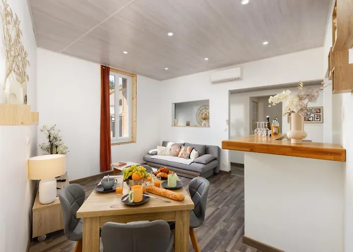 Kavi-t3 Cozy - Medieval 4 Min - Air-conditioning-parking Carcassonne